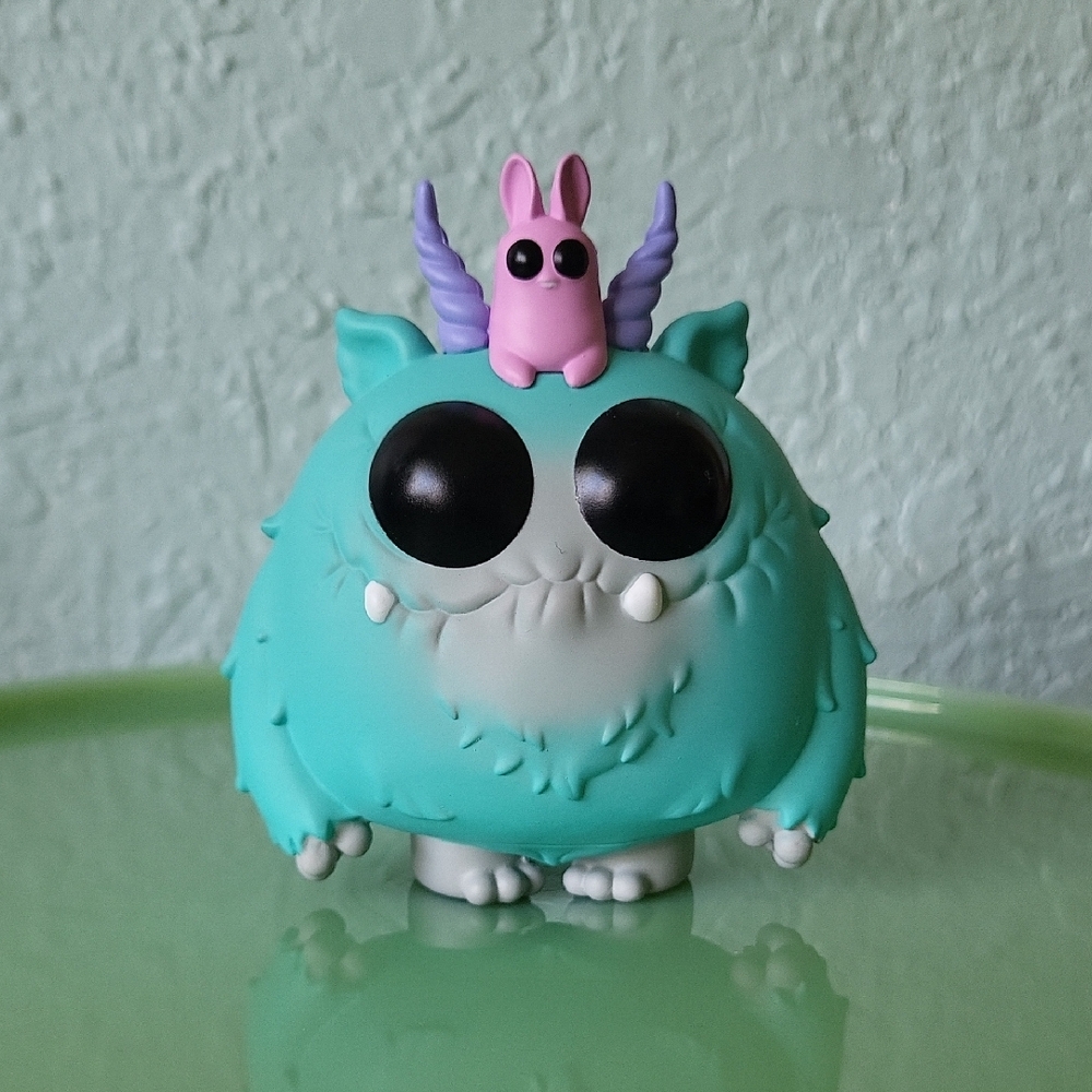 Hot Topic Cardboard Spaceship Thimblestump Series 2 Unicorn Galaxy Collectible